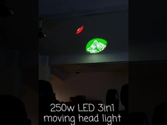 250w LED 3in1 무빙 헤드라이트