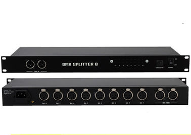 8 직업적인 점화 90v-240v를 위한 방법 Dmx512 빛 관제사를 검게 하십시오