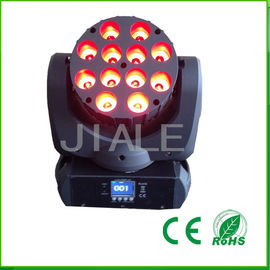 1 Dj에 대하여 12pcs 10w Rgbw 4는 세륨 RoHS를 점화하는 영사기에 의하여 지도된 효력을 상연합니다