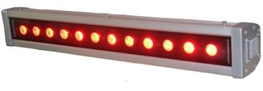 12pcs 4w Rgbw 선형 지도한 벽 세탁기 빛은 벽 세탁기 Dmx512 4/8ch를 지도했습니다