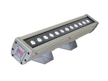 12pcs 4w Rgbw 선형 지도한 벽 세탁기 빛은 벽 세탁기 Dmx512 4/8ch를 지도했습니다
