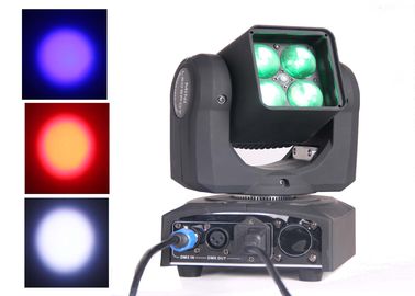 새로운 4pcs 10w 4in1는 소형 이동하는 맨 위 가벼운 세척 급상승 빛 Dj 빛을 지도했습니다