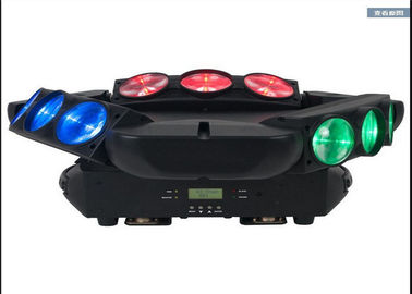 DMX512 100w 거미 광속 이동하는 맨 위 점화 9는 빛 AC 110-240V 50-60HZ를 이끕니다