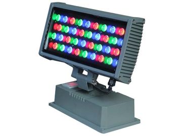 방수 RGB 램프 세륨 & RoHs LED 벽 세탁기를 점화하는 높은 루멘 36pcs LED 단계 홍수 빛 풀 컬러