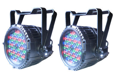 연주회 당을 위한 방수 동위 깡통을 점화하는 높은 루멘 옥외 LED 동위 36 x 3w RGB는 동위 빛을 보여줍니다