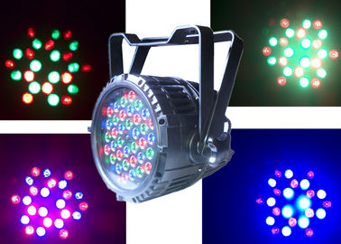 연주회 당을 위한 방수 동위 깡통을 점화하는 높은 루멘 옥외 LED 동위 36 x 3w RGB는 동위 빛을 보여줍니다