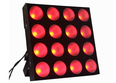 지도한 더 눈 먼 모체 디스코 단계 Dj 조명 기구, Dmx는 단계 빛을 1에서 4 x 4 30w Rgb 3 지도했습니다