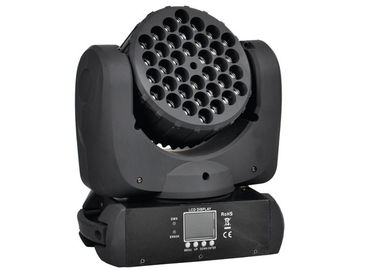 건강한 통제 LED 이동하는 맨 위 빛, RGBW 광속 세척은 빛을 36 x 3 W 지도했습니다