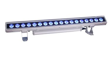 18pcs 15w는 옥외 점화 장식을 위한 벽 세탁기 빛 9 Ch IP65 DMX512를 지도했습니다