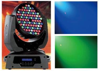 디스코/연주회/극장/휴일 동안 RGBW 세척 108pcs 3w LED 이동하는 맨 위 빛