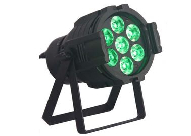 소형 7 X 10W LED 동위는 단계 빛 RGBW 단계 빛 4in1에 의하여 지도된 동위 빛을 통조림으로 만듭니다