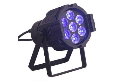 소형 7 X 10W LED 동위는 단계 빛 RGBW 단계 빛 4in1에 의하여 지도된 동위 빛을 통조림으로 만듭니다