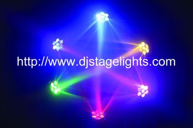 7개의 X15W LED 이동하는 맨 위 광선 RGBW 무선 DMX512 LED 쇼 빛