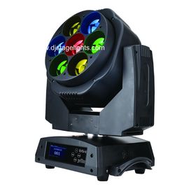 7개의 X15W LED 이동하는 맨 위 광선 RGBW 무선 DMX512 LED 쇼 빛