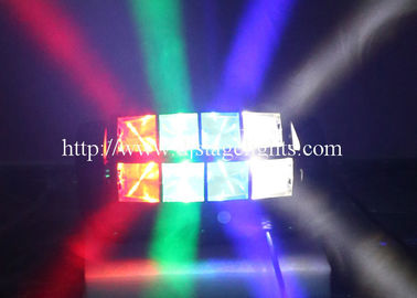 8 x 10 W LED 이동하는 맨 위 단계 빛 80 W RGBW 거미 당 점화