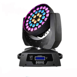 36 Ringcontrol RGBWA 침묵하는 팬 단계를 가진 X 15W LED 단계 점화 이동하는 머리는 점화합니다