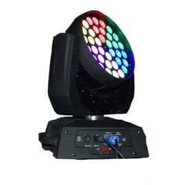 36 Ringcontrol RGBWA 침묵하는 팬 단계를 가진 X 15W LED 단계 점화 이동하는 머리는 점화합니다