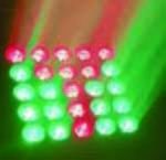 25 X12 W LED 광속 이동하는 맨 위 빛 RGBW 곁눈 가리개 점화 모체 빛