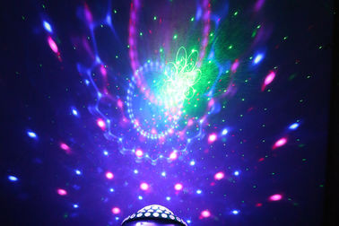 6pcs*3W Dmx 단계 점화, LED 마술 공 빛 RGBW 50MW 레이저 광