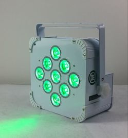 180W 9 LED 무선 건전지 편평한 동위 빛, 배터리 전원을 사용하는 지도된 단계 빛