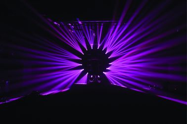 지도된 단계 광속 이동하는 맨 위 빛, 17r 350w 반점 스트로브 Dj 디스코 빛
