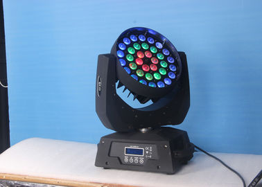 36 X 18W RGBW UV LED 광속 이동하는 맨 위 빛, 지도된 단계 점화