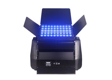 도시 색깔은 확립 RGB 4in1 60pcs 15W 벽 세탁기 빛을 만듭니다