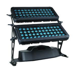 IP65 옥외 높은 밝은 도시 색깔 LED 벽 세척 빛 96pcs RGBW 