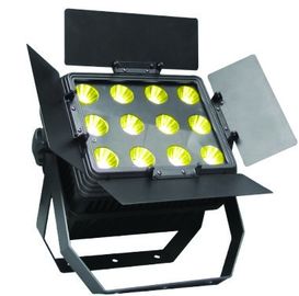 무대 공연을 위한 1 DMX 주도하는 벽에 설치하는 세척기에서 수퍼 브라이트 12 Ｘ 15w RGB 3