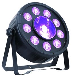 섞는 DMX RGB 실내 LED 동위 빛 9 * 3W +1 * 30W IP20를 납작하게 착색하십시오