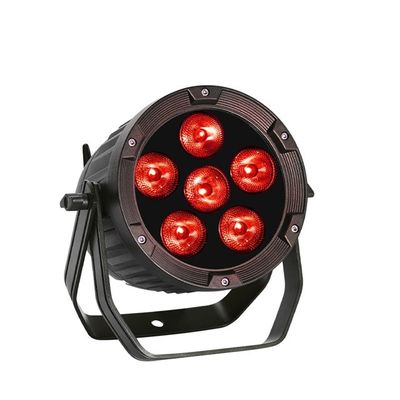 6pcs LED Par 배터리 라이트 LCD 화면 방수 배터리 IRC 라이트 리모컨