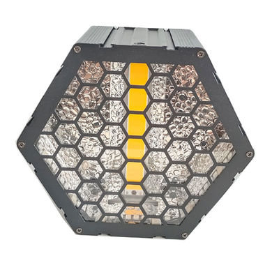 Rgb 스트로브 매트릭스 LED 레트로 라이트 급하게 씻어 스트로브 보조 조명 헥사곤 조명