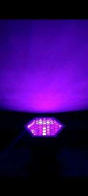 Rgb 스트로브 매트릭스 LED 레트로 라이트 급하게 씻어 스트로브 보조 조명 헥사곤 조명