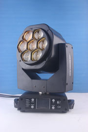 Dj 나이트 클럽 LED 이동하는 맨 위 빛 DMX 512 7*15w Rgbw 수명 60,000 시간