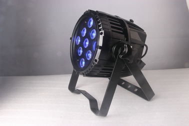 건전지 LED 동위는 빛 64 1 RGBWA UV IP 65에 대하여 무선 동위 빛 9X18W 6 할 수 있습니다