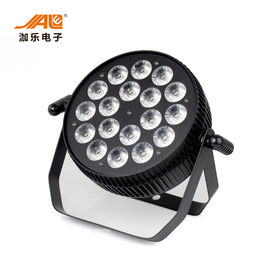 18PCS RGBWA +UV LED 동위 DJ는 0-100% 전자에게 흐리게 하기에서 점화합니다