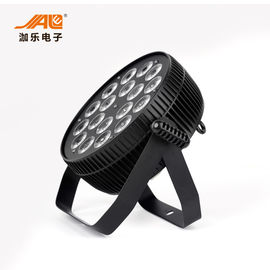 18PCS RGBWA +UV LED 동위 DJ는 0-100% 전자에게 흐리게 하기에서 점화합니다