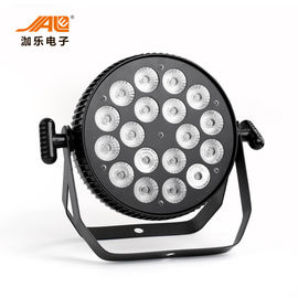 18PCS RGBWA +UV LED 동위 DJ는 0-100% 전자에게 흐리게 하기에서 점화합니다