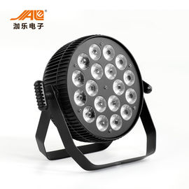 18PCS RGBWA +UV LED 동위 DJ는 0-100% 전자에게 흐리게 하기에서 점화합니다