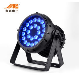 에너지 효율 250W 옥외 LED 동위/24PCS RGBWA +UV는 동위 빛을 방수 처리합니다