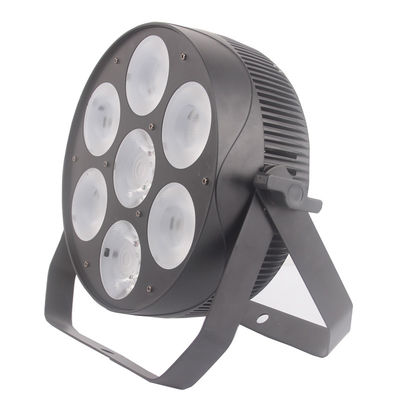 1 주도하는 Par에서 알움라이슘 DMX512 7PCS 30W 4는 빛 할 수있
