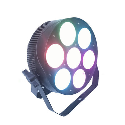 1 주도하는 Par에서 알움라이슘 DMX512 7PCS 30W 4는 빛 할 수있