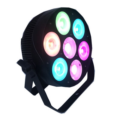 1 주도하는 Par에서 알움라이슘 DMX512 7PCS 30W 4는 빛 할 수있