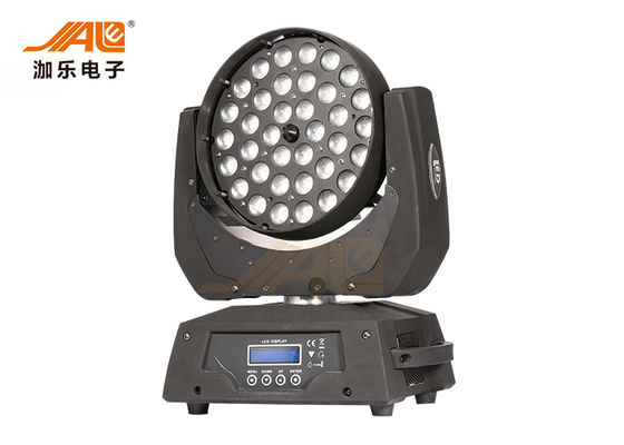 머리 세정 빛을 이동하는 뜨거운 살레 36 PC 18w RGBWA UV 6in1 주도하는 줌