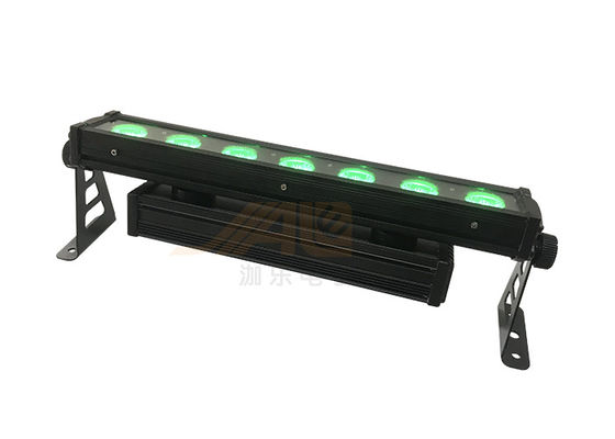 7pcs 30w 4in1 방수 픽셀 점 제어 세탁 벽 막 IP65 각 LED 개별 제어