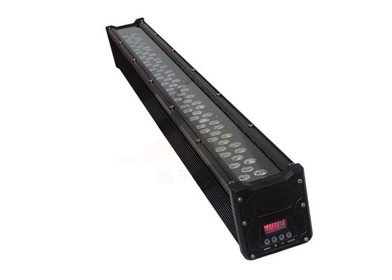 IP65 선형 디밍 60hz 72*3W RGBWA LED 세척 벽 빛