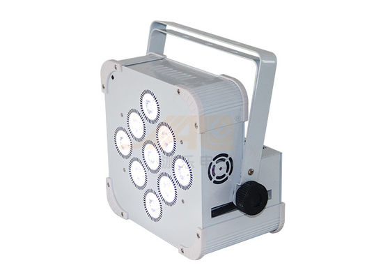 9*6w 무선 DMX 동위 빛 고휘도 3색 Leds 배터리 빛