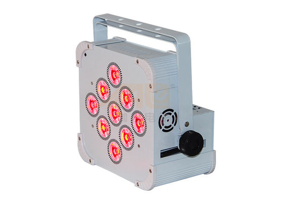 9*6w 무선 DMX 동위 빛 고휘도 3색 Leds 배터리 빛