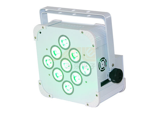 9*6w 무선 DMX 동위 빛 고휘도 3색 Leds 배터리 빛