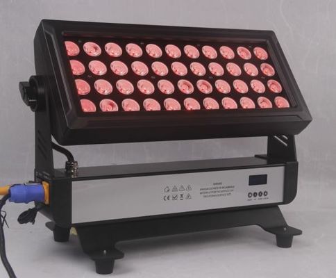 44x10W RGBW 4 In1 LED 단계 홍수 빛은 옥외 쇼를 위한 동위 램프를 방수 처리합니다